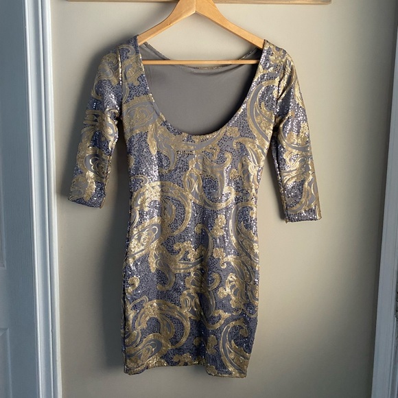 Sequin Mini Dress - Picture 2 of 2